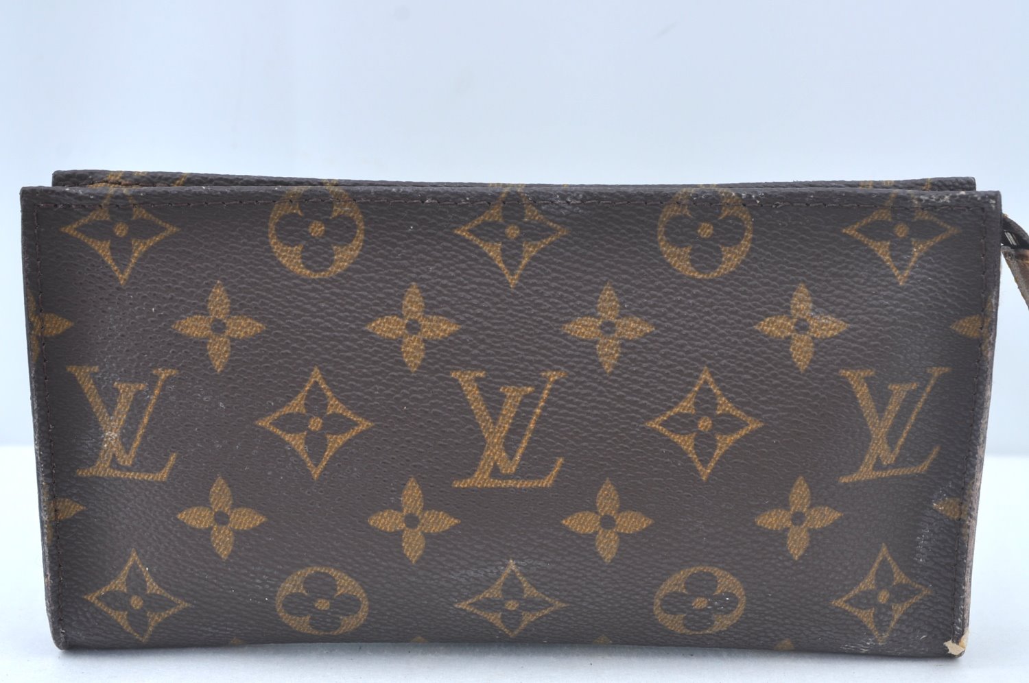 Authentic Louis Vuitton Monogram Pouch For Bucket GM LV L0237