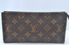 Authentic Louis Vuitton Monogram Pouch For Bucket GM LV L0237