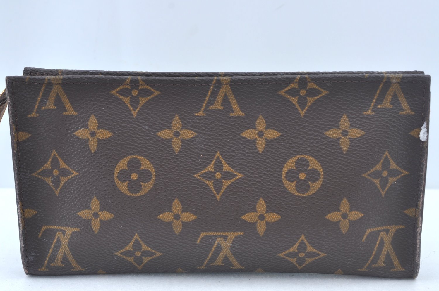 Authentic Louis Vuitton Monogram Pouch For Bucket GM LV L0237
