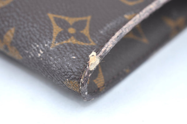 Authentic Louis Vuitton Monogram Pouch For Bucket GM LV L0237