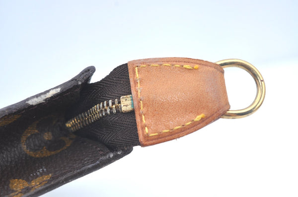 Authentic Louis Vuitton Monogram Pouch For Bucket GM LV L0237