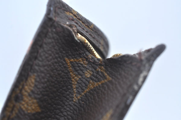 Authentic Louis Vuitton Monogram Pouch For Bucket GM LV L0237