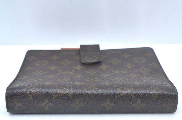 Authentic Louis Vuitton Monogram Agenda GM Notebook Cover R20106 LV L0239