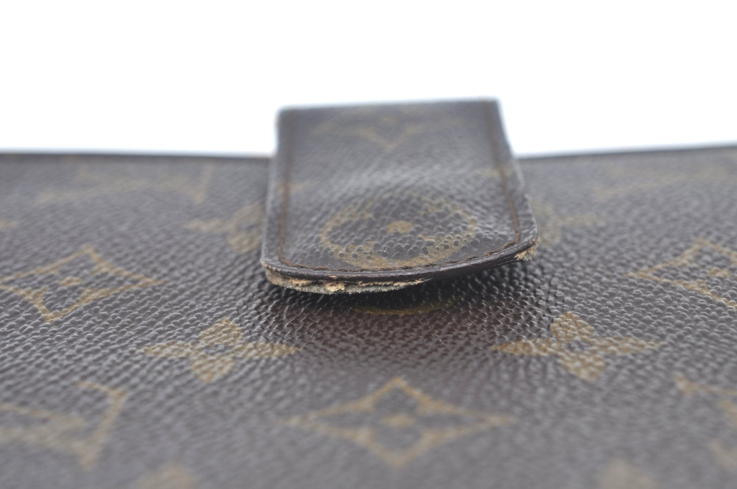 Authentic Louis Vuitton Monogram Agenda GM Notebook Cover R20106 LV L0239