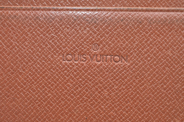 Authentic Louis Vuitton Monogram Agenda GM Notebook Cover R20106 LV L0239