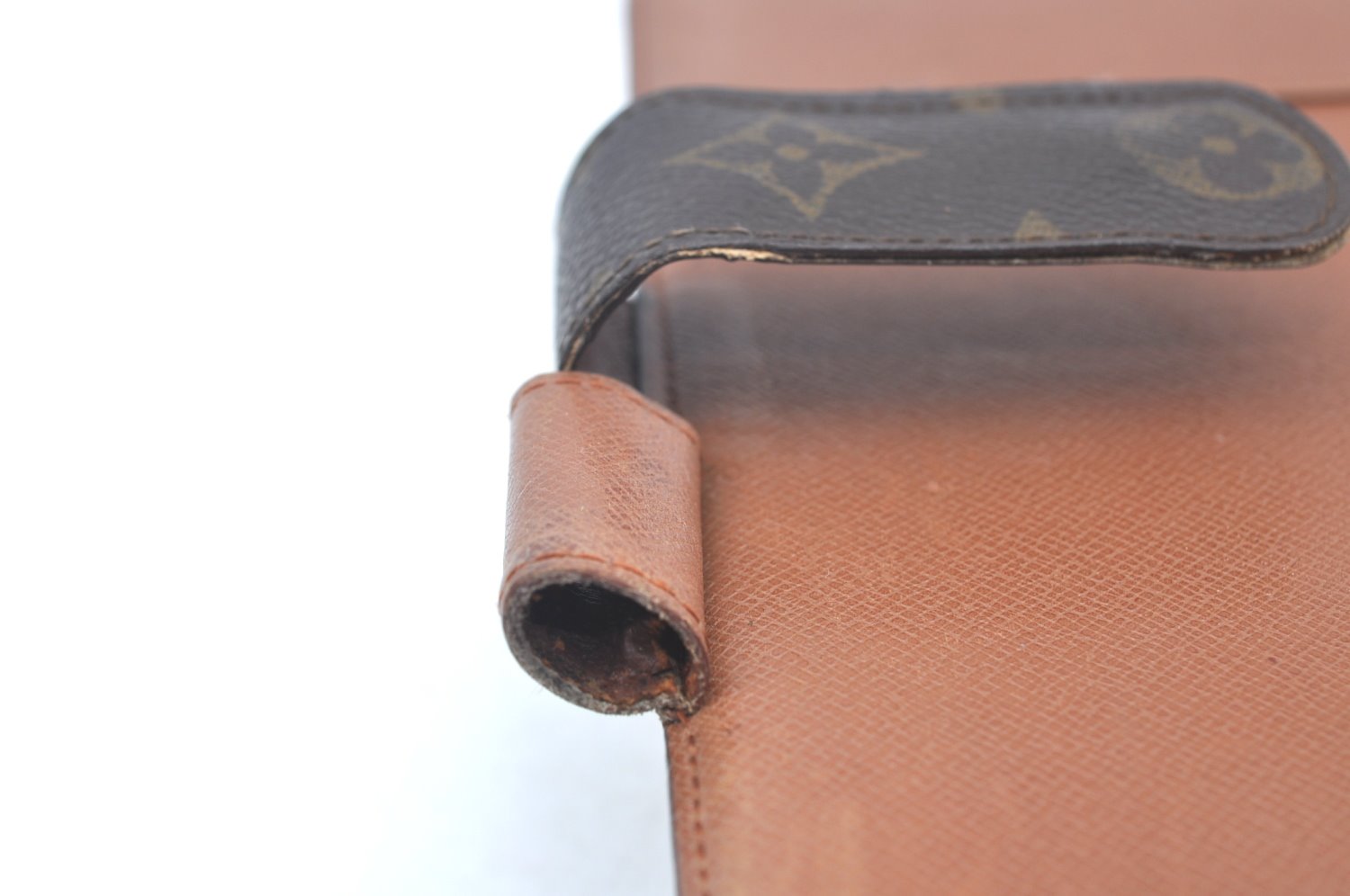 Authentic Louis Vuitton Monogram Agenda GM Notebook Cover R20106 LV L0239