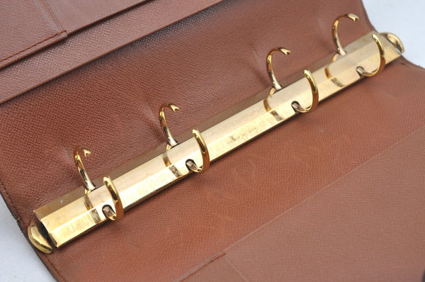 Authentic Louis Vuitton Monogram Agenda GM Notebook Cover R20106 LV L0239