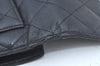 Authentic CHANEL Calf Skin Long Wallet Purse Black CC Logo Box L0240