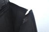 Authentic CHANEL Calf Skin Long Wallet Purse Black CC Logo Box L0240