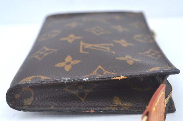 Authentic Louis Vuitton Monogram Pouch For Bucket PM LV L0242