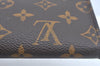 Authentic Louis Vuitton Monogram Pouch For Bucket PM LV L0242