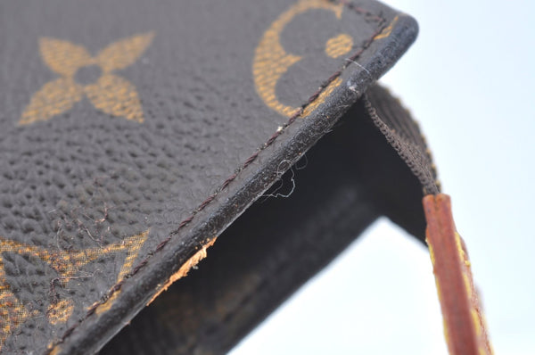 Authentic Louis Vuitton Monogram Pouch For Bucket PM LV L0242