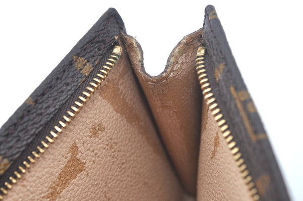 Authentic Louis Vuitton Monogram Pouch For Bucket PM LV L0242