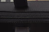Authentic BURBERRY Vintage Nova Check PVC Leather Hand Bag Beige L0243