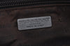 Authentic BURBERRY Vintage Nova Check PVC Leather Hand Bag Beige L0243