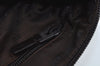 Authentic BURBERRY Vintage Nova Check PVC Leather Hand Bag Beige L0243