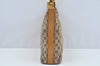 Authentic GUCCI Shoulder Bag GG Canvas Leather Brown L0246