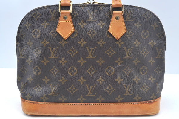 Authentic Louis Vuitton Monogram Alma Hand Bag Purse M51130 LV L0248