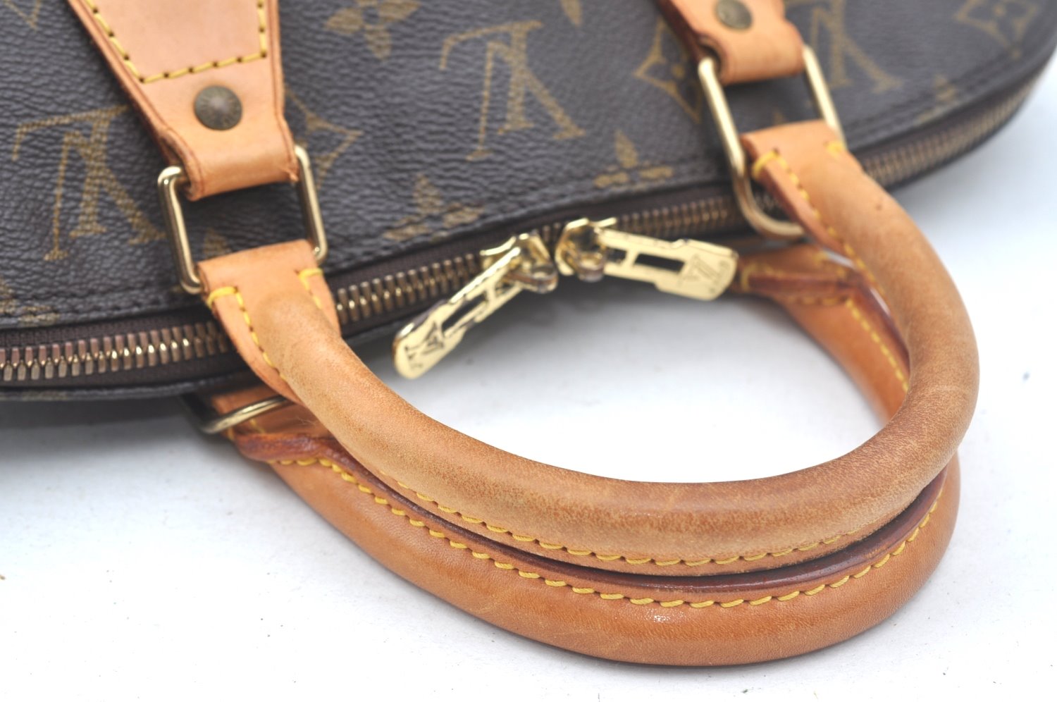 Authentic Louis Vuitton Monogram Alma Hand Bag Purse M51130 LV L0248