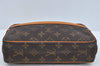 Authentic Louis Vuitton Monogram Compiegne 23 Clutch Hand Bag M51847 LV L0249