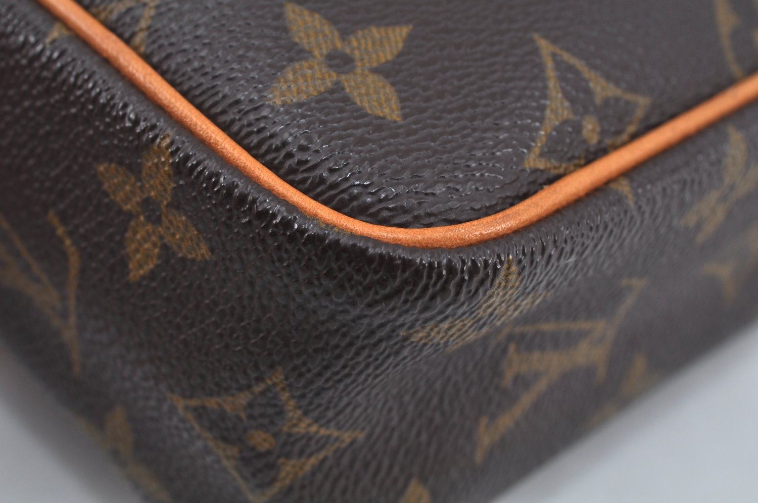 Authentic Louis Vuitton Monogram Compiegne 23 Clutch Hand Bag M51847 LV L0249