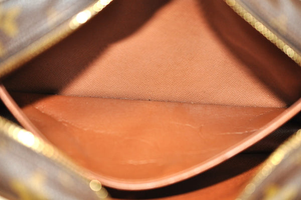 Authentic Louis Vuitton Monogram Compiegne 23 Clutch Hand Bag M51847 LV L0249