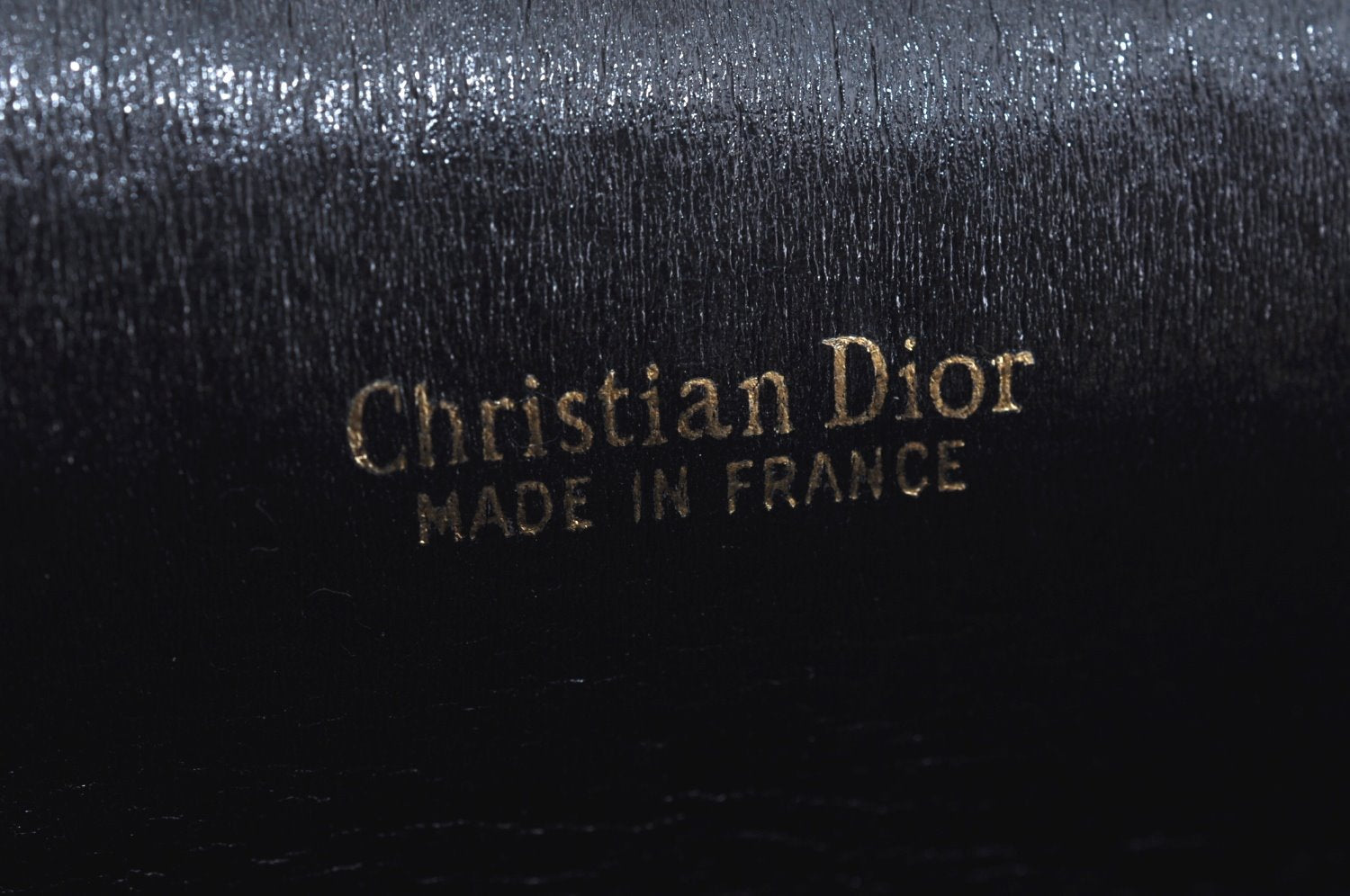 Authentic Christian Dior Trotter Clutch Bag Purse Canvas Leather Blue L0250