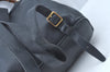 Authentic GUCCI Bamboo Backpack Leather Black L0253