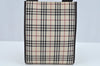 Authentic BURBERRY Nova Check Shoulder Cross Body Bag Canvas Leather Beige L0254