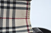 Authentic BURBERRY Nova Check Shoulder Cross Body Bag Canvas Leather Beige L0254