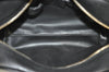 Authentic CHANEL Caviar Skin CC Logo Cosmetic Pouch Purse Black L0257