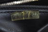 Authentic CHANEL Caviar Skin CC Logo Cosmetic Pouch Purse Black L0257