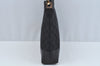 Authentic GUCCI Shoulder Bag GG Canvas Leather Black L0260