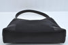 Authentic GUCCI Shoulder Bag GG Canvas Leather Black L0260