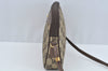 Authentic GUCCI GG Shoulder Cross Body Bag PVC Leather Brown L0265