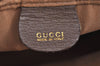 Authentic GUCCI GG Shoulder Cross Body Bag PVC Leather Brown L0265