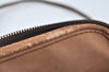 Authentic GUCCI GG Shoulder Cross Body Bag PVC Leather Brown L0265