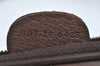 Authentic GUCCI GG Shoulder Cross Body Bag PVC Leather Brown L0265