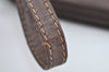 Authentic GUCCI GG Shoulder Cross Body Bag PVC Leather Brown L0265