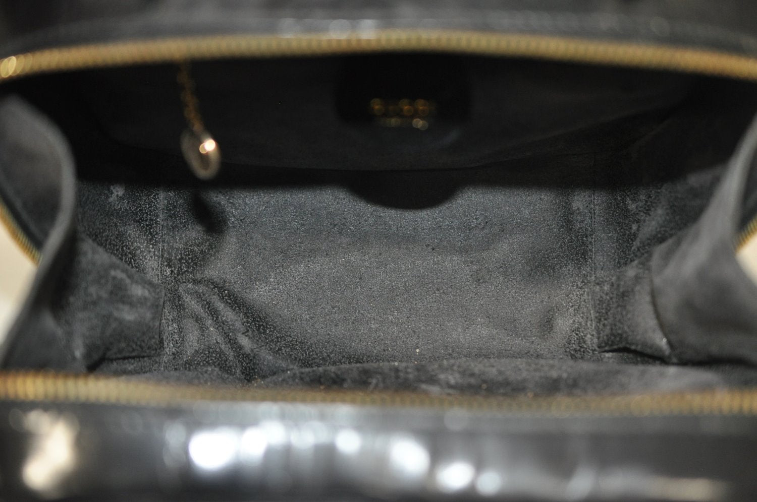 Authentic GUCCI Bamboo 2way Hand Shoulder Bag Leather Black Junk L0266