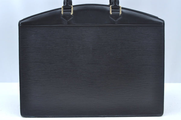 Authentic Louis Vuitton Epi Riviera Hand Bag Black M48182 LV Junk L0267