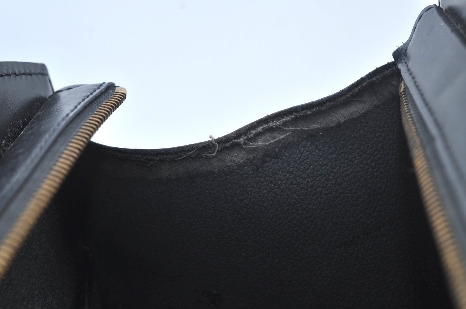 Authentic Louis Vuitton Epi Riviera Hand Bag Black M48182 LV Junk L0267