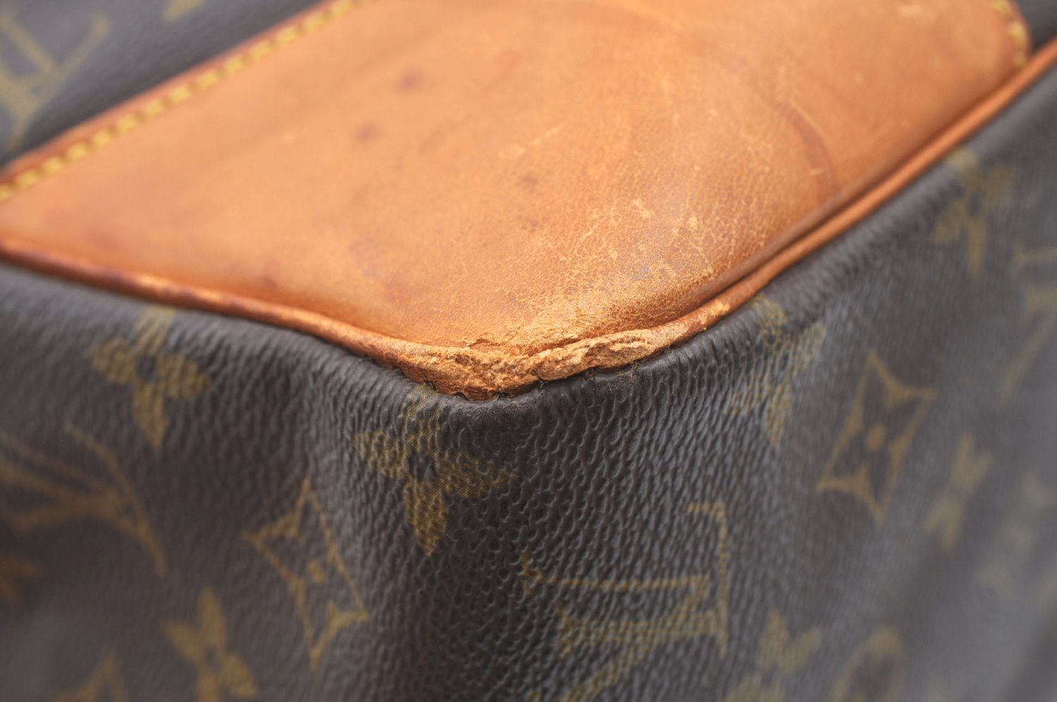 Auth Louis Vuitton Monogram Grand Marceau Shoulder Cross Bag Old Model LV L0268