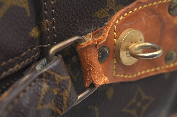 Auth Louis Vuitton Monogram Grand Marceau Shoulder Cross Bag Old Model LV L0268