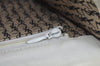 Authentic YVES SAINT LAURENT Clutch Hand Bag Purse Leather White L0270