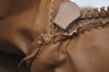 Authentic CELINE Macadam Blason Pattern Clutch Hand Bag PVC Leather Brown L0276