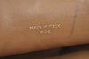 Authentic CELINE Macadam Blason Pattern Clutch Hand Bag PVC Leather Brown L0276