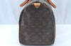 Authentic Louis Vuitton Monogram Speedy 40 Hand Boston Bag Old Model LV L0277