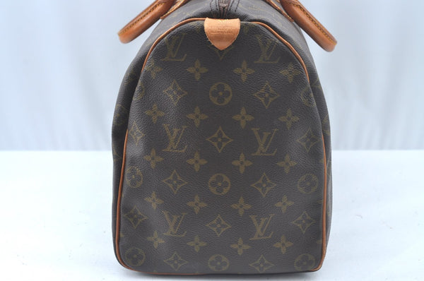 Authentic Louis Vuitton Monogram Speedy 40 Hand Boston Bag Old Model LV L0277