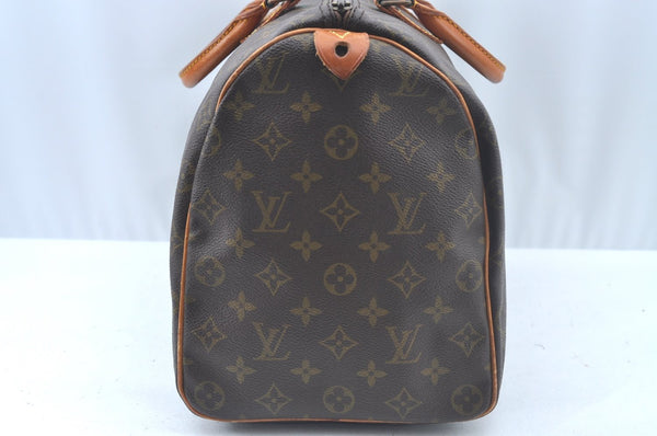 Authentic Louis Vuitton Monogram Speedy 40 Hand Boston Bag Old Model LV L0277